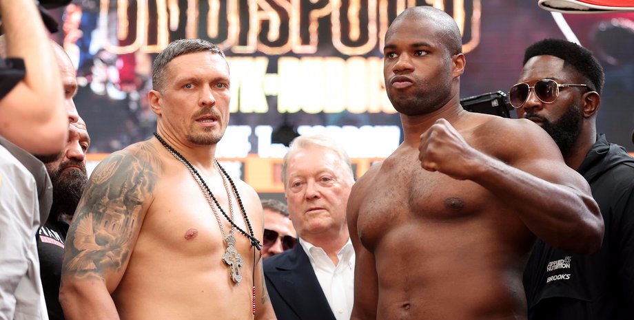 Александр Усик и Даниэль Дюбуа