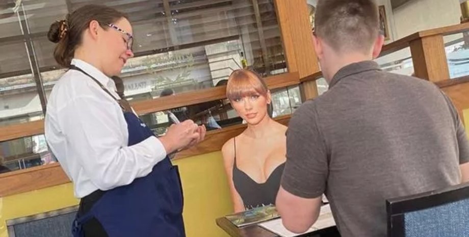 Картонна Тейлор Свіфт, Тейлор Свіфт, побачення, казино, ресторан, бар, пак, покарання, суперечка, друзі,