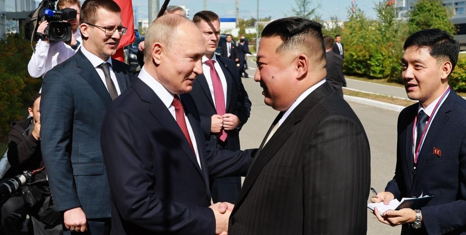 Ким Чен Ын, Владимир Путин, космодром восточный