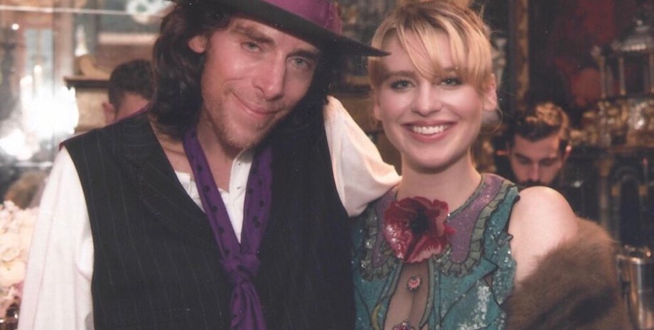 Джон Гилберт Гетти с дочерью Айви