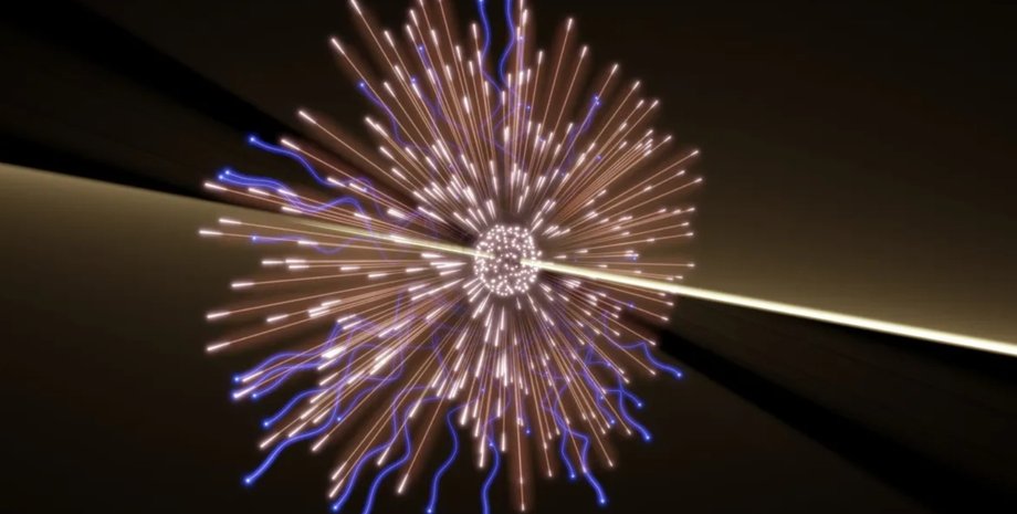 столкновение частиц