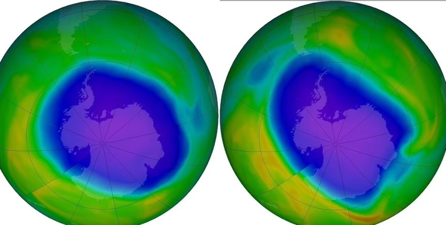 озоновая дыра, озоновые дыры