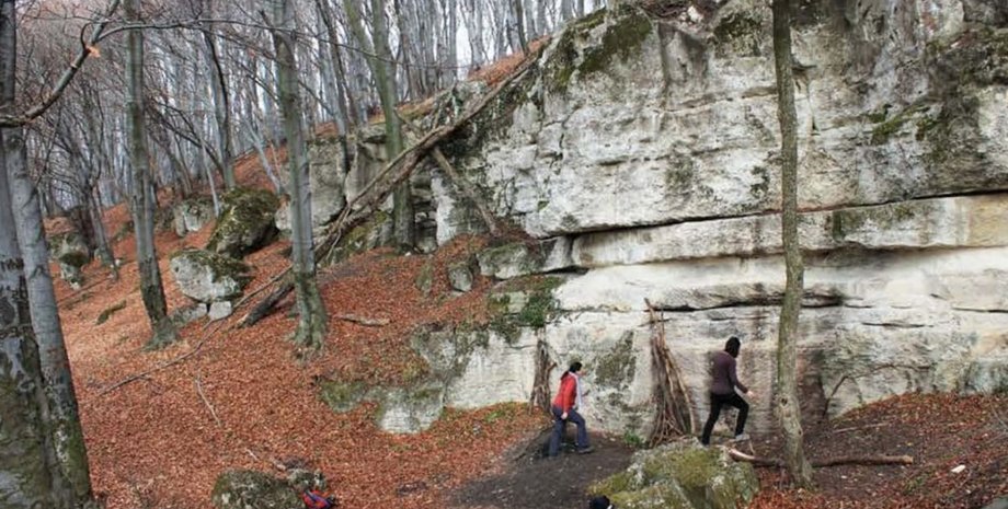 карьер лес румыния раскопки румыния