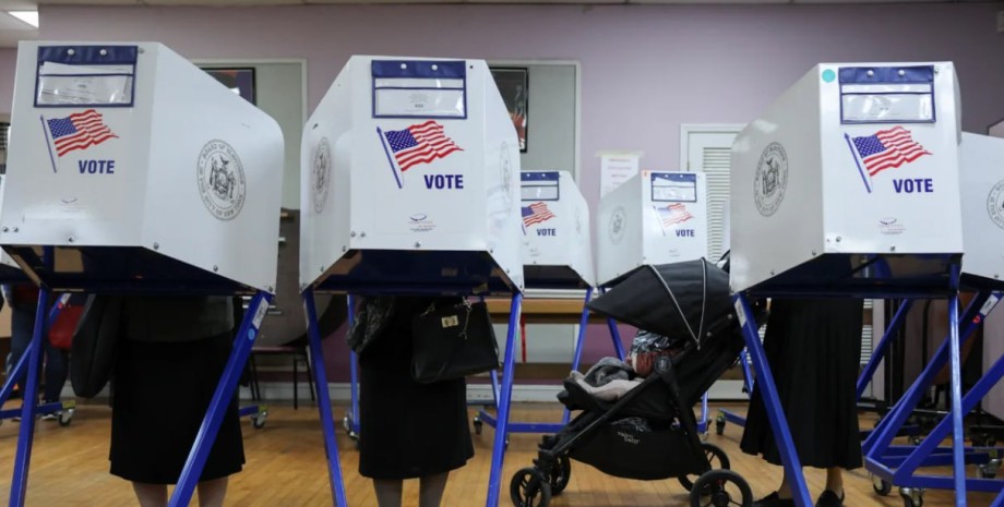 Выборы в США Выборы в США, избирательные участки в США, голосование на выборах в США