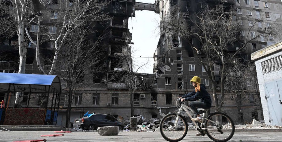 Мариуполь, дом, война, Украина, ВС РФ, фото