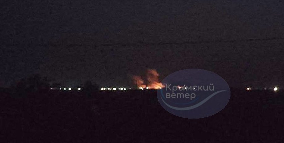 війна в україні, війна з росією, новини криму, вибухи в криму, вибухи євпаторія, вибухи вітіно