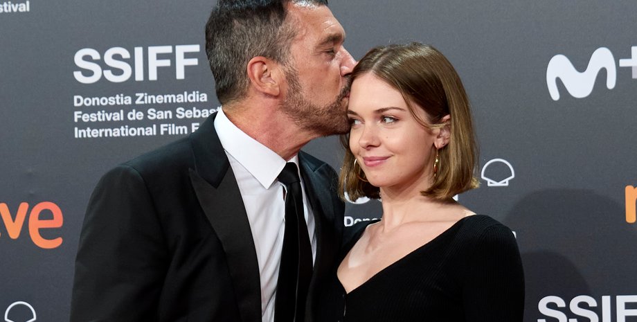 Антонио Бандерас с дочерью