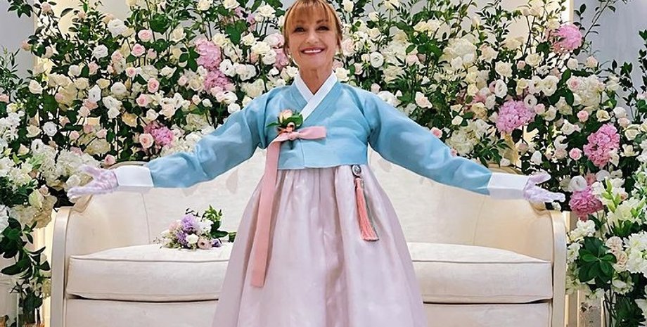 джейн сеймур, весілля сина, акторка джейн сеймур, весілля в сеулі