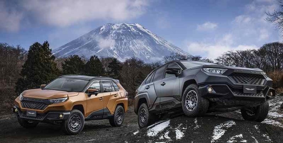 Toyota RAV4 2023, Toyota RAV4, новая Toyota RAV4, кроссовер Toyota RAV4, тюнингToyota RAV4