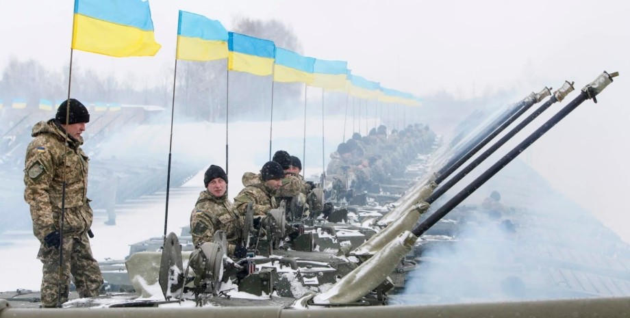 ВСУ, зима, военные, украинские военные
