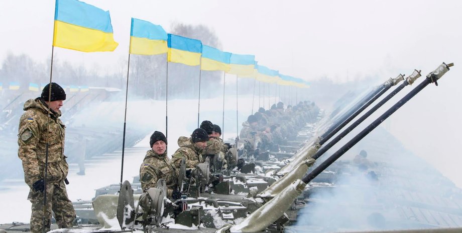 ВСУ, зима, военные, украинские военные
