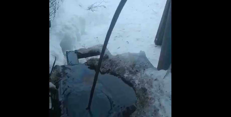 нефть Качановка, Качановка, колодец в Качановке, нефть из колодца