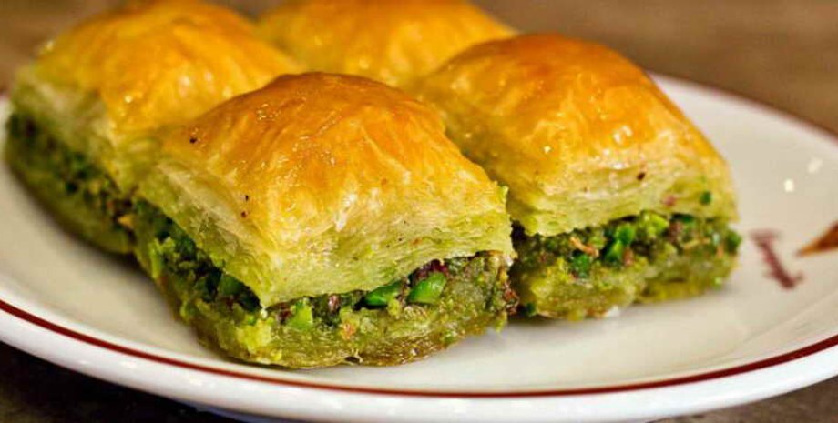 баклава, пахлава, рецепт, иорданская кухня, турецкая кухня, восточная кухня