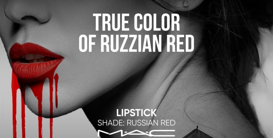 Інцидент стався через помаду MAC Cosmetics у відтінку Russian Red. Його одна із ...