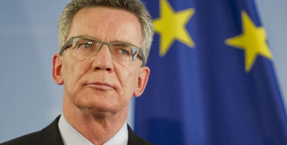 Министр внутренних дел Германии Томас де Мезьер / Фото: AFP