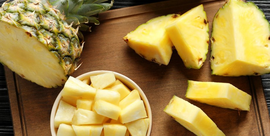 доска, ананас, фото