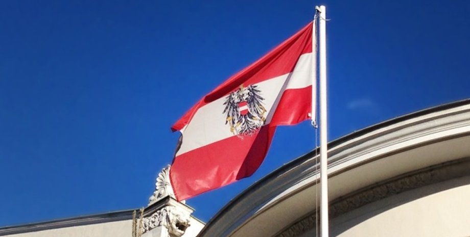 Флаг, Австрия, антироссийские санкции, заморозка российских активов, война в Украине