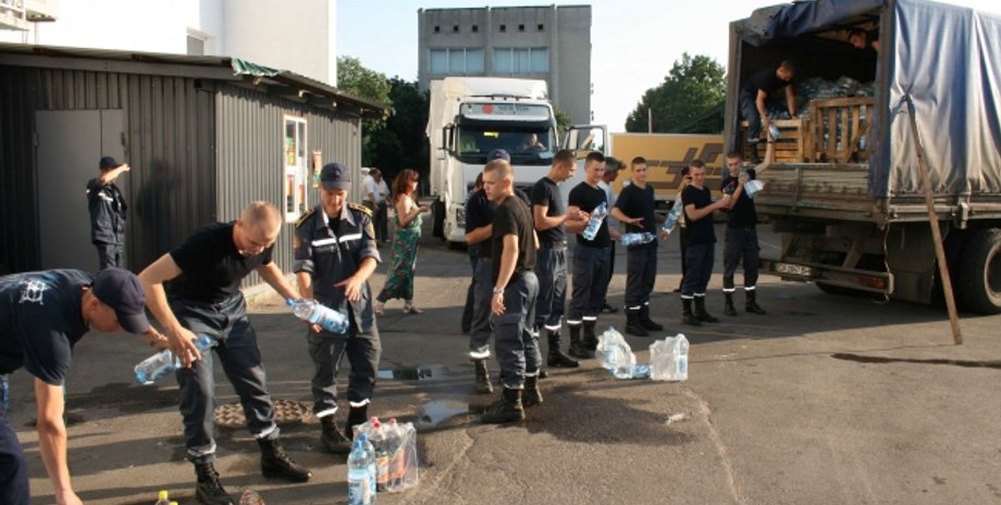 Гуманитарная помощь / Фото: пресс-служба ГСЧС