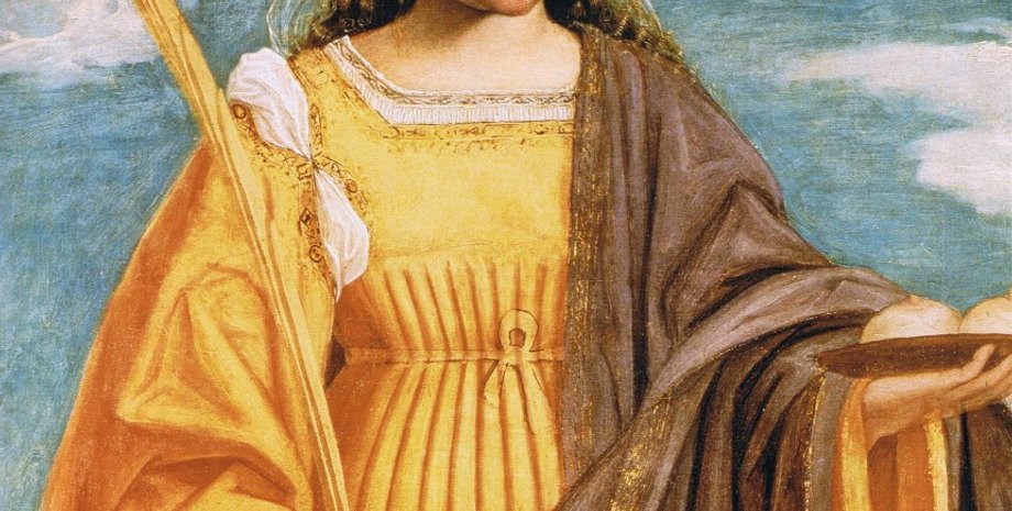 Изображение святой Агаты