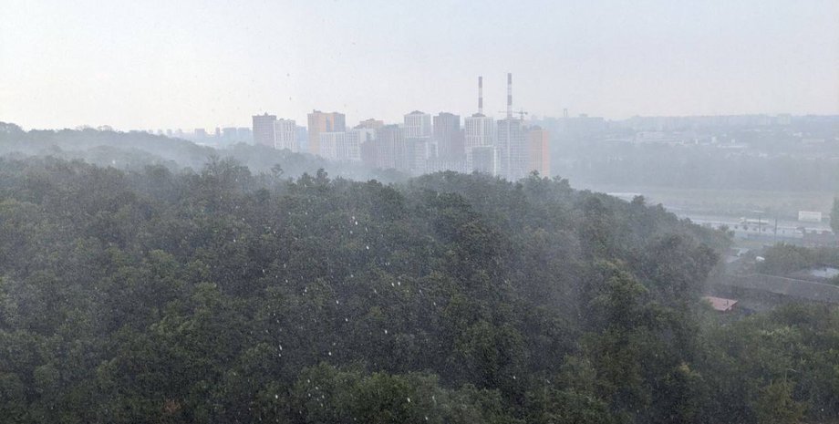 Дождь в Киеве