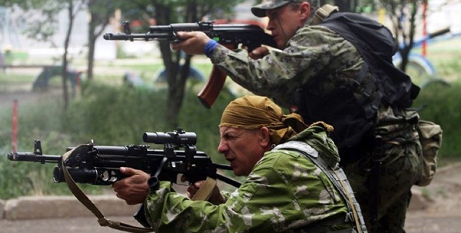 Боевики в Донбассе / Фото: depo.ua