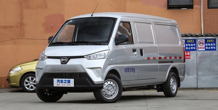 BYD V3, новый BYD V3, электромобиль BYD, китайский электромобиль, коммерческий электромобиль