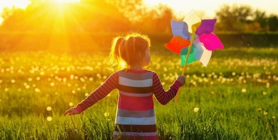 Ребенок, лужайка, дети, погода, лето июль прогноз погоды, Украина