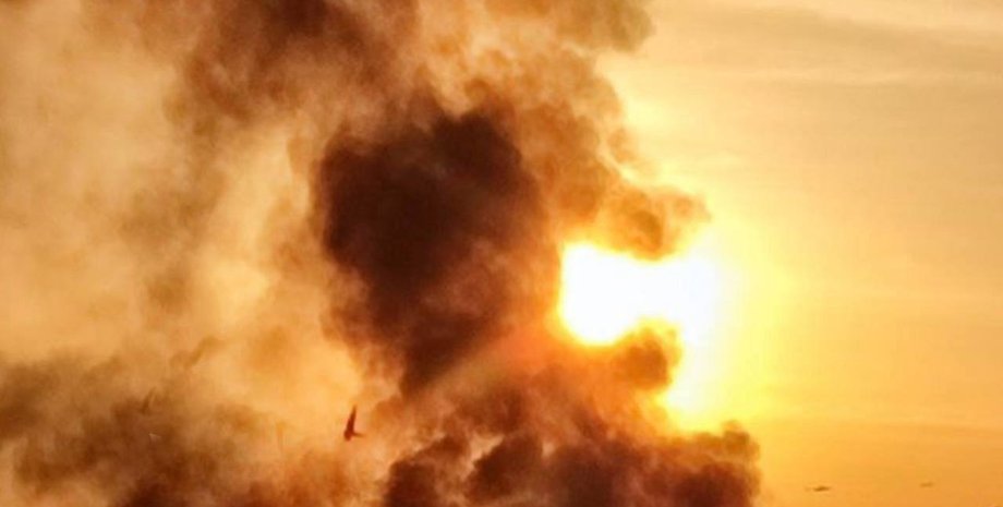 дым, взрыв, пожар