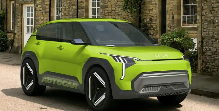 Kia, Kia EV2, Авто, Автомобили, Электрокар, Электромобили, Электрокроссовер, Новинки, Фото