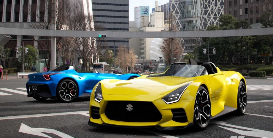 Новый Suzuki Vision Gran Turismo, Suzuki Vision Gran Turismo, Gran Turismo 7, спорткар Suzuki, кабриолет Suzuki