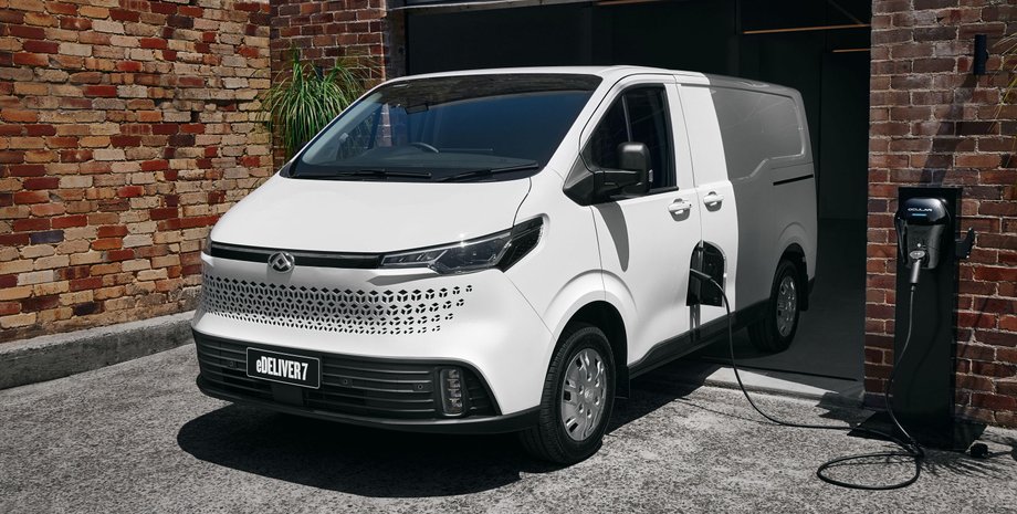 LDV eDeliver 7, новый LDV eDeliver 7, электромобиль LDV, фургон LDV