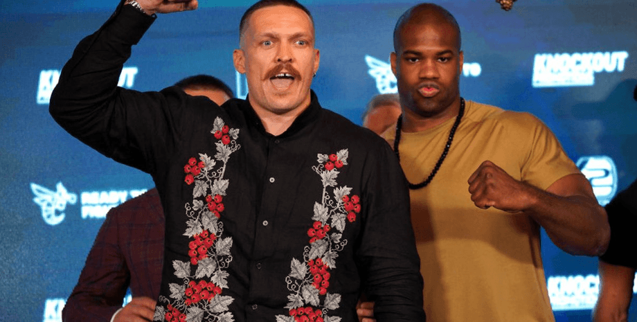 Усик и Дюбуа бой