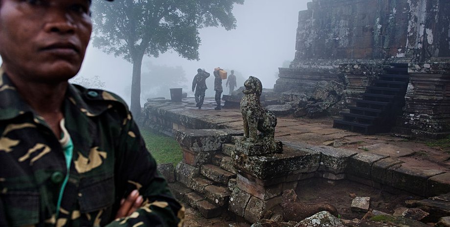 храм Преах Віхеа на кордоні Камбоджі та Таїланду