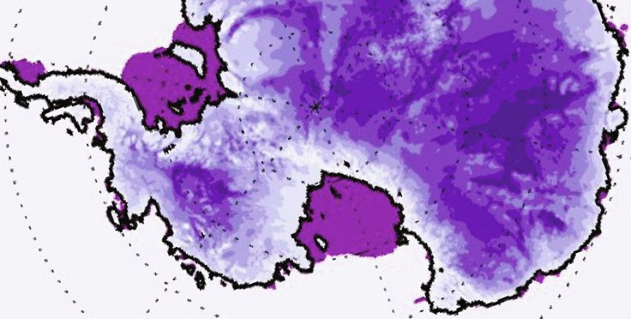 антарктида, лід в антарктиді, антарктида піднімається