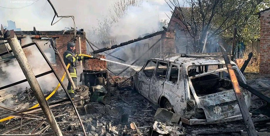 Вовчанськ, пожежа, ракетний удар