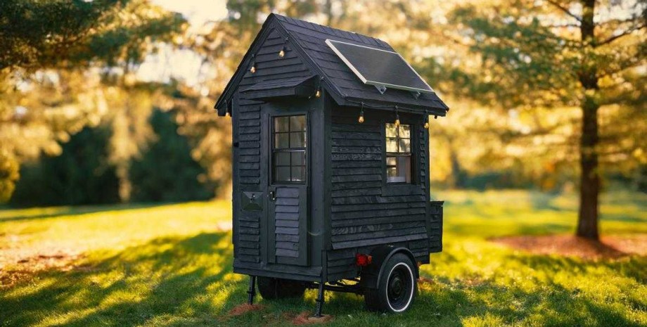 Самый маленький дом в мире Самый маленький дом в мире, дом, дом на колесах, мировой рекорд, необычное жилье, блогер построил дом, крошечный дом,