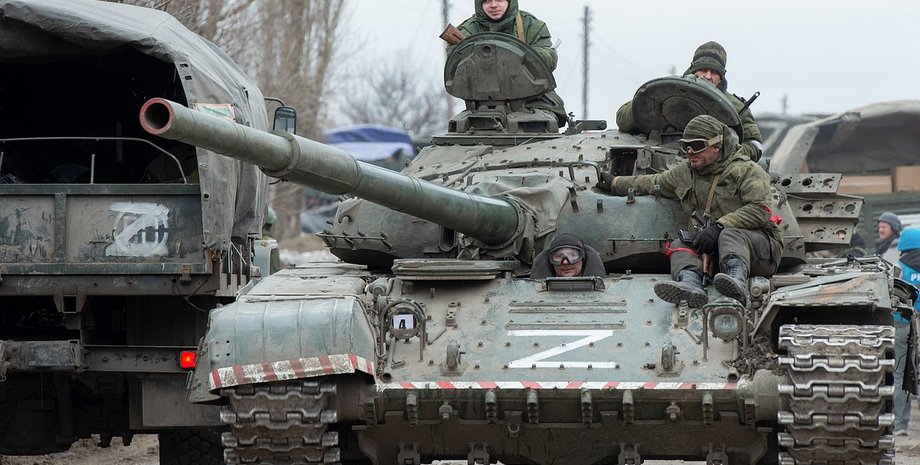 буква z, военная техника, буква z на российской технике