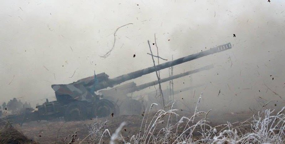 Артиллерия / Фото пресс-службы Минобороны