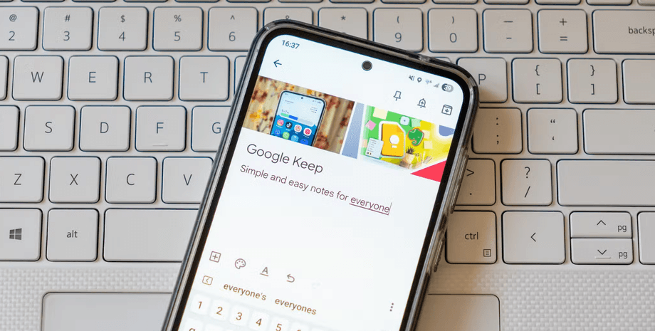 приложение Google Keep новая функция