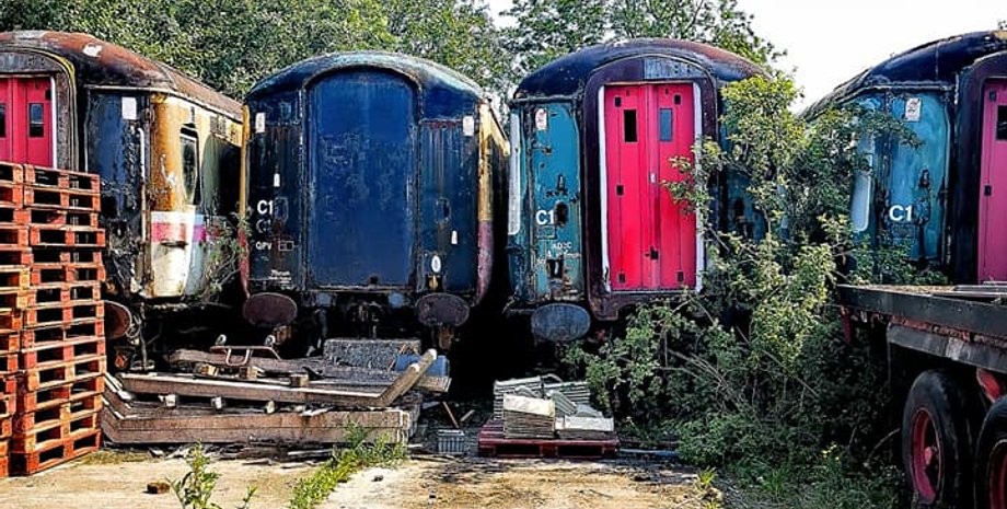 старые поезда