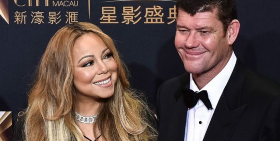 Мэрайя Кэри и Джеймс Пакер / Фото: AFP