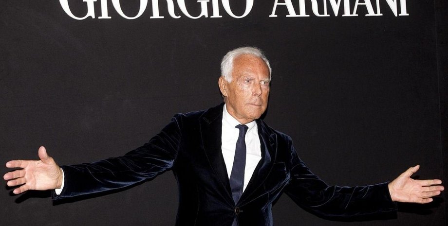 Джорджио Армани, дизайнер