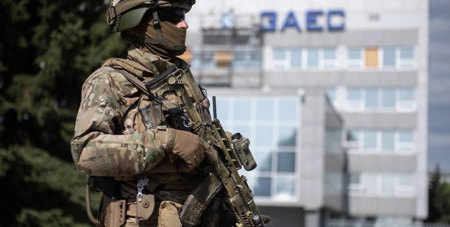 ССО вс рф на Запорізький аес