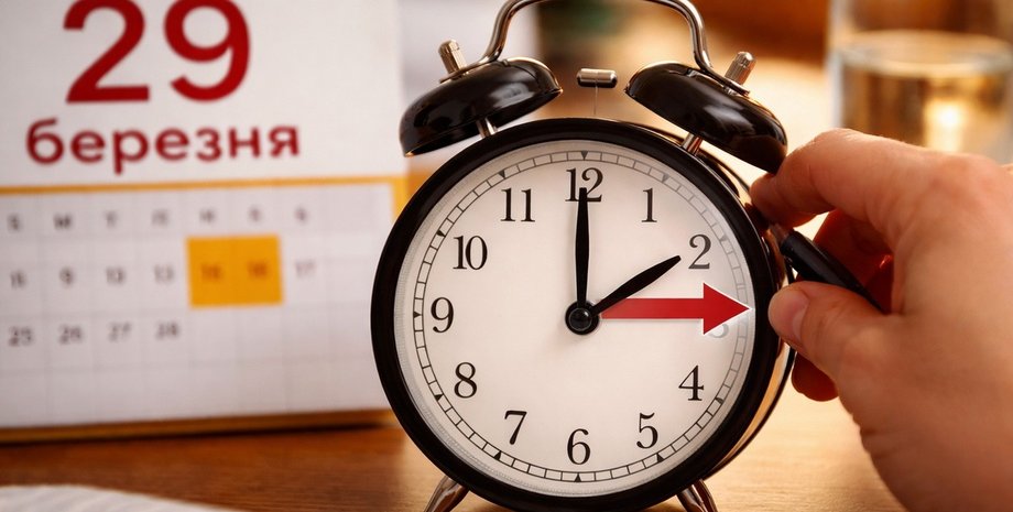 перевод часов март 2026 года