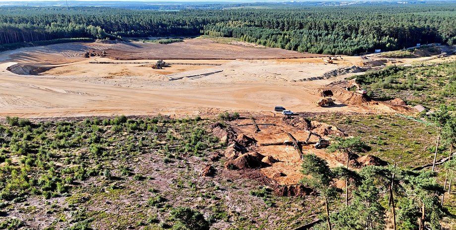 Кладбище обнаружили в Саксонии