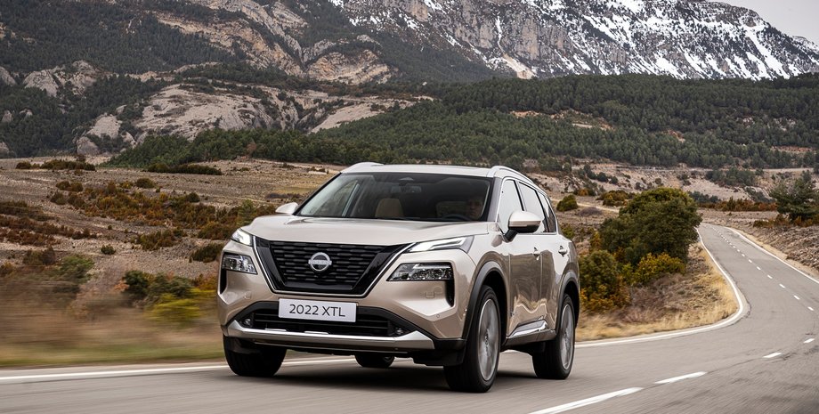 Nissan X-Trail 2022, Nissan X-Trail, новый Nissan X-Trail, кроссовер Nissan X-Trail, кроссовер Nissan