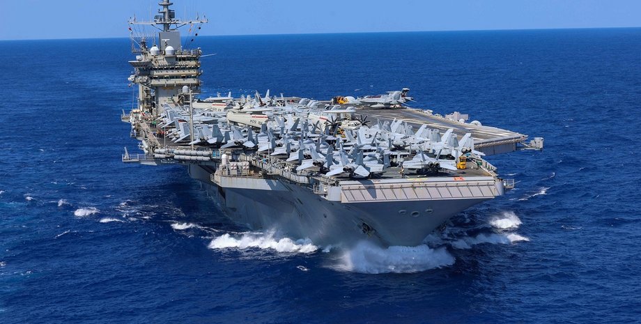 Авианосец США "Гарри Труман", йемен, йеменские хуситы, атака на йемен