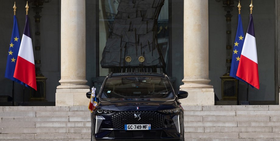 DS 7 Elysee, DS 7, DS 7 2023, DS 7 Макрона, авто Макрона, авто президента Франции, авто Эмманюэля Макрона