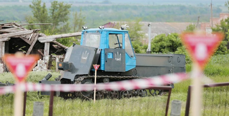 машина для разминирования, машина разминирование, разминирование, украинская разработка, харьковская разработка