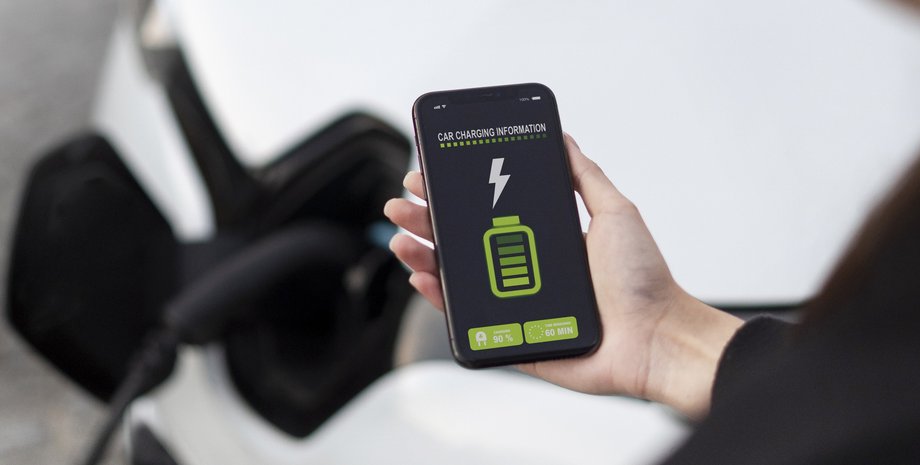 Электромобиль, литий, зарядка, энергия, фото